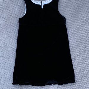 ❤GAP kids Holiday black velvet dress